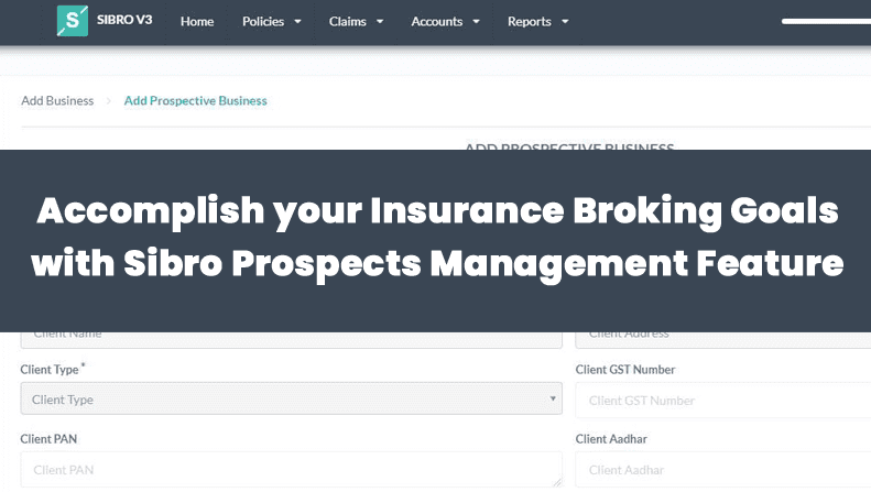 Manage Your Insurance Leads with Sibro Prospects Management Feature